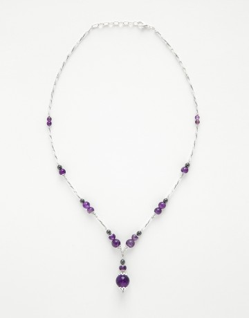 Necklace Calliope Améthyst