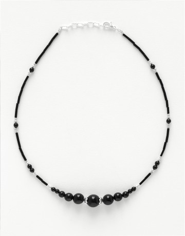 Necklace Thalia black Onyx