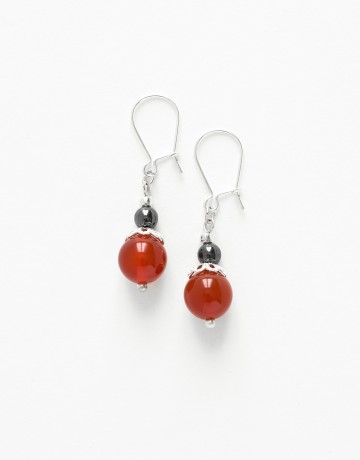 Earrings Calliope Thalia Cornelian