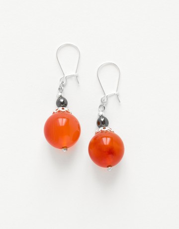 Earrings Calliope Thalia Cornelian