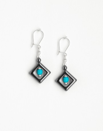 Earrings Euterpe Turquine