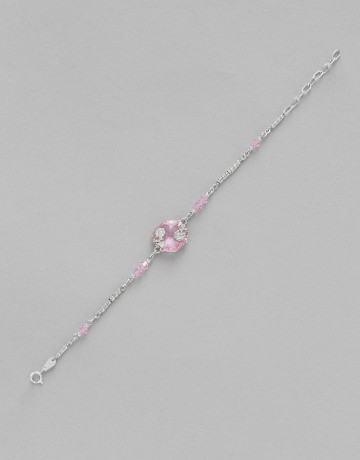 Bracelet Swarovski element rose