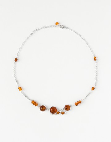 Necklace Polymnie Amber