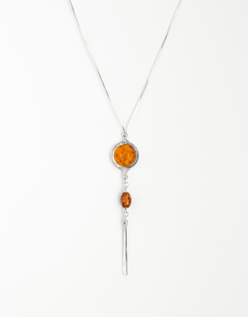 Necklace Polymnie Amber