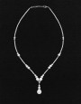 Necklace Calliope white Onyx