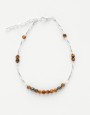 Ankle Bracelet Calliope Thalia Tiger's Eye