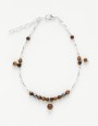 Ankle Bracelet Calliope Thalia Tiger's Eye