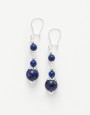 Earrings Thalia Lapis-Lazuli