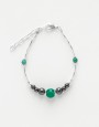Bracelet Calliope Thalia Green Agate
