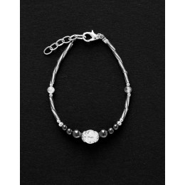 Bracelet Calliope Thalia Rock crystal