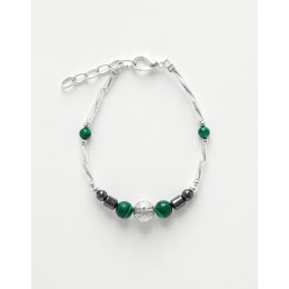 Bracelet Calliope Thalia Malachite