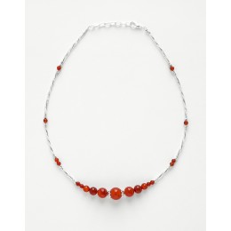 Necklace Thalia Cornelian