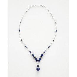 Necklace Calliope Lapis-Lazuli