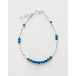 Ankle Bracelet Calliope Thalia Blue Agate