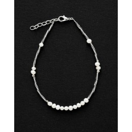 Ankle Bracelet Calliope Thalia Pearl