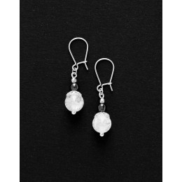 Earrings Calliope Thalia Rock crystal