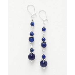 Earrings Thalia Lapis-Lazuli