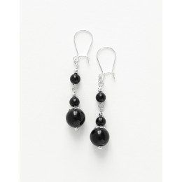 Earrings Thalia black Onyx