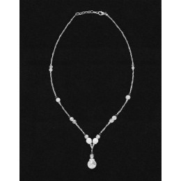 Necklace Calliope Rock crystal